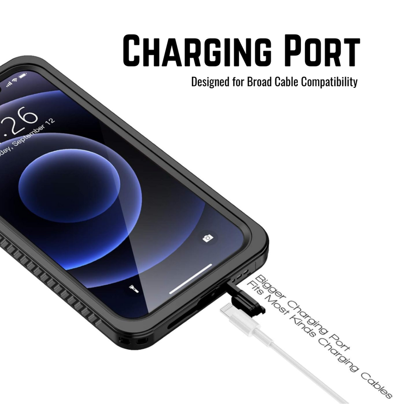 Entronix Case Compatible with iPhone 17 - IP68 Waterproof Protection