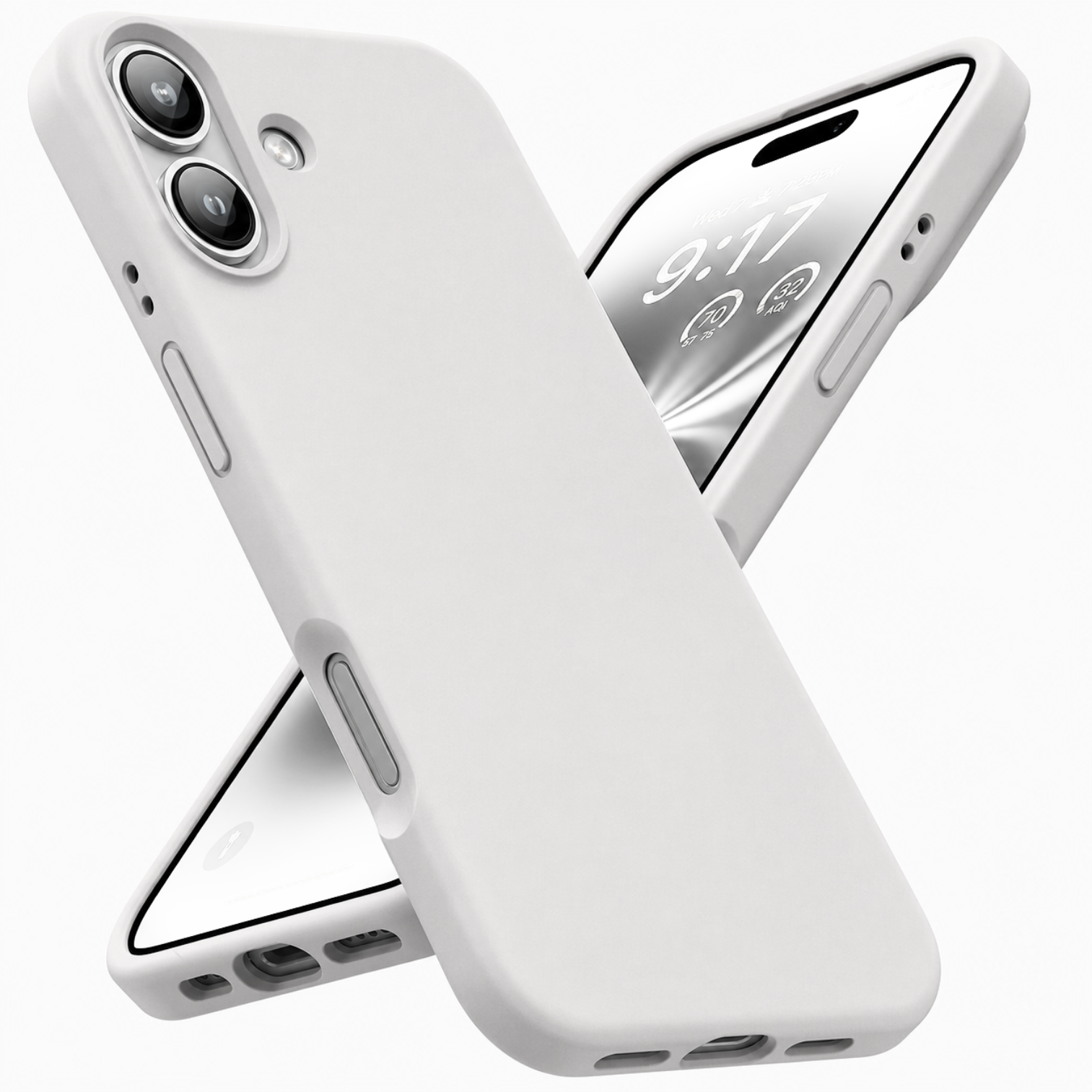 Entronix Case Compatible with iPhone 16 Plus - Soft-Touch Liquid Silicone ENTRONIX